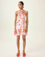 Floret Halter Dress